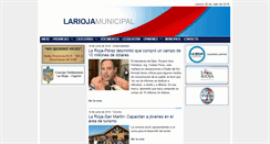 Desktop Screenshot of lariojamunicipal.com.ar